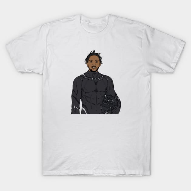 King Kendrick, King of Wakanda T-Shirt by drawmelike